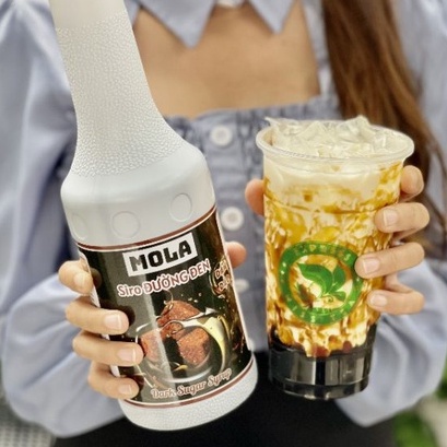 Siro Đường Đen MOLA 1.5 Kg - Pha chế Sữa tươi Trân Châu Đường Đen