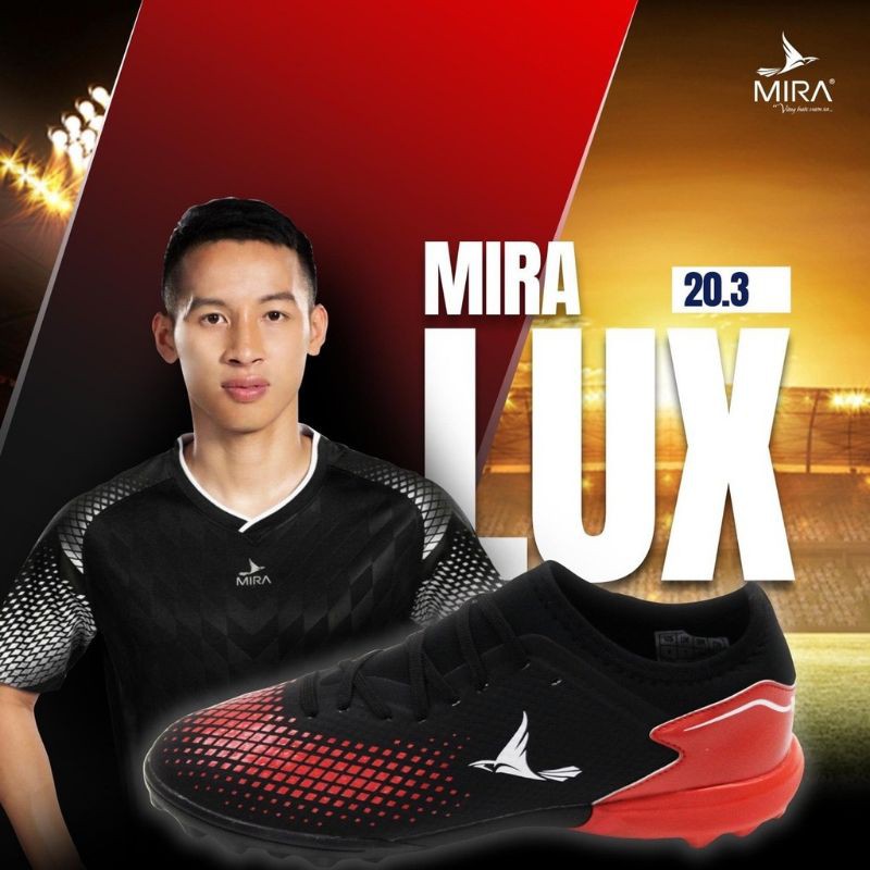 Giày đá bóng MIRA LUX20.3 XỊN FULLBOX (KM TẤT)
