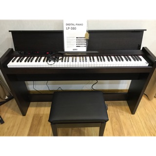 Đàn piano điện KORG LP-380 màu NÂU TRẮNG nhập khẩu Nhật Bản
