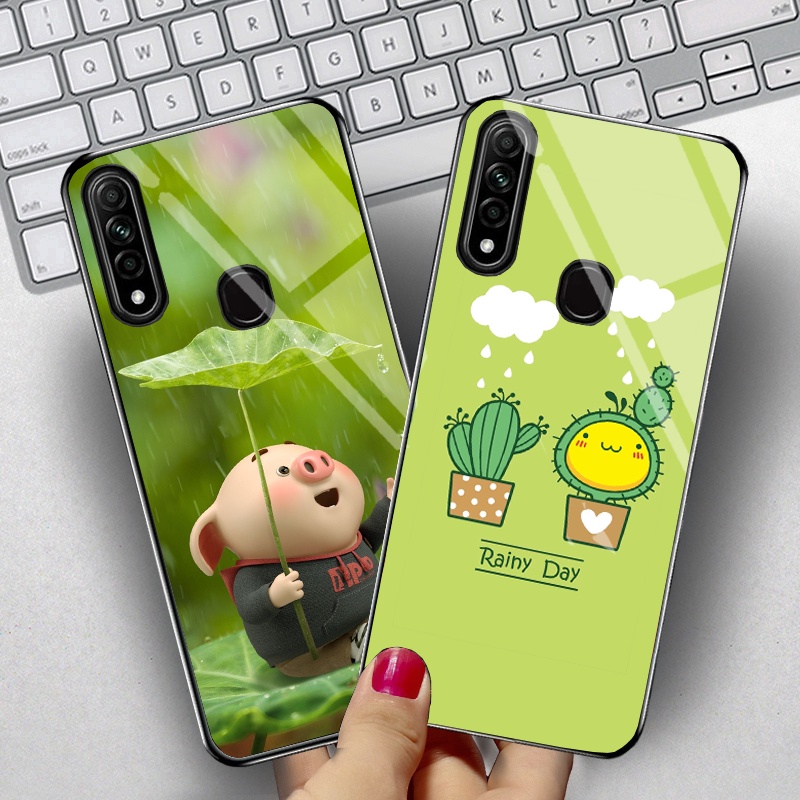 Ốp Oppo OPPO A31 2020 mặt kính gương bóng