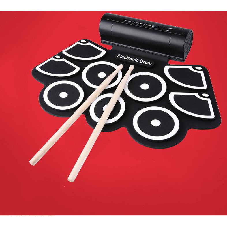 Trống điện tử Hỗ Trợ Kết Nối Máy Tính DRUM KIT Konix INow Portable MD760 - HanruiOffical