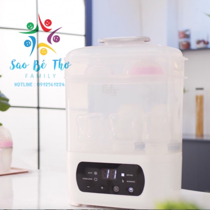 MÁY TIỆT TRÙNG SẤY KHÔ HÂM SỮA ĐIỆN TỬ 4 TRONG 1 FATZ BABY - CHIEF 2 - FB4921CY