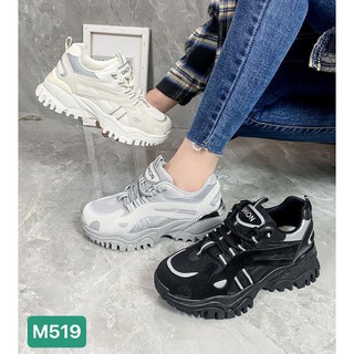 Giầy thể thao nữ độn đế 5p(FREESHIP),giầy phản quảng trẻ trung,cá tính -T3M