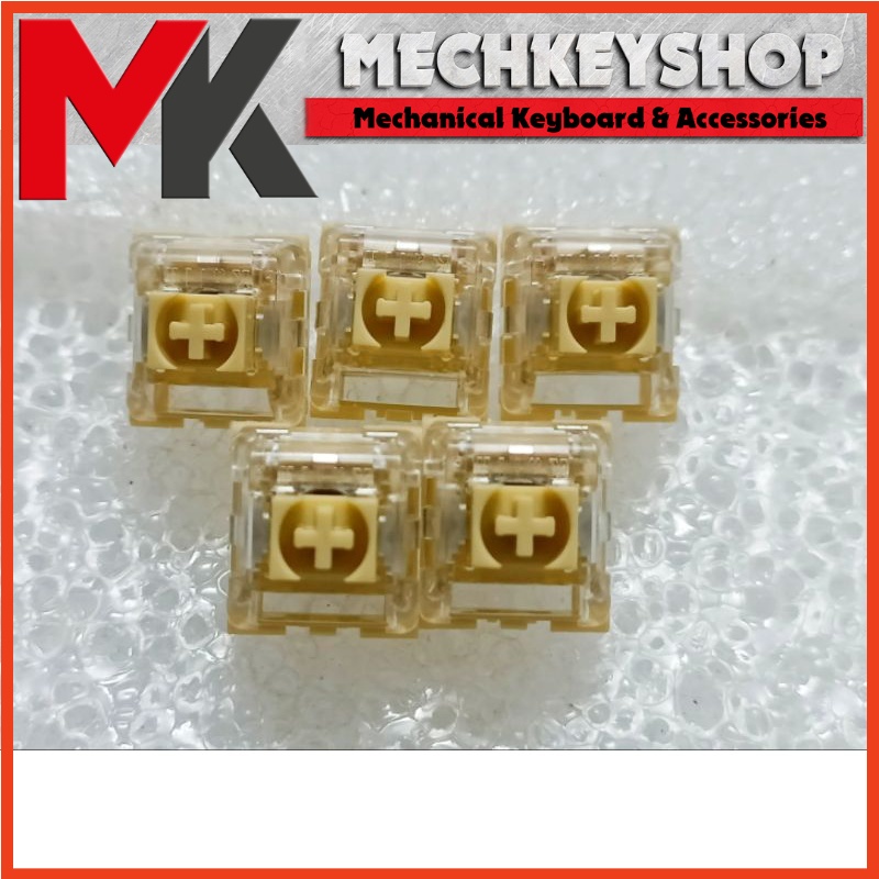 Combo 5 công tắc switch Kailh Midnight Pro - Silent Tactile 45gf  cho bàn phím cơ CPG151101S163