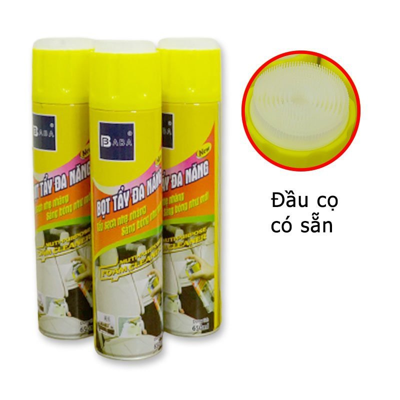 Bình Xịt Tẩy Đa Năng, Chai Xịt Bọt Tuyết Tẩy Vết Bẩn, Vết Ố Nhà Bếp, Vệ Sinh Nhà Cửa, Đèn Duy Thắng