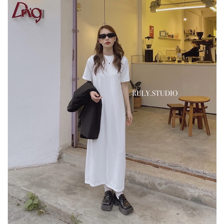 Ruly.studio -  Đầm thun dài siêu dày