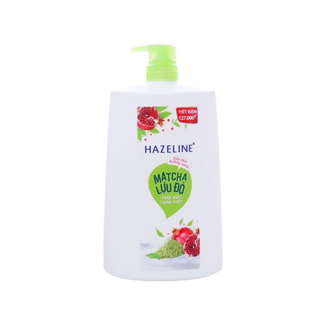 SỮA TẮM HAZELINE MATCHA LỰU ĐỎ 1,2 KG, YẾN MẠCH DÂU TẰM 1,2 KG | BigBuy360 - bigbuy360.vn