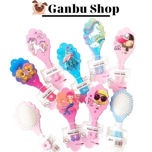 Lược Gai Chống Rối, Massage Đầu, Tạo Kiểu Tiện Lợi HAIR COMB (Giao Mẫu Ngẫu Nhiên)