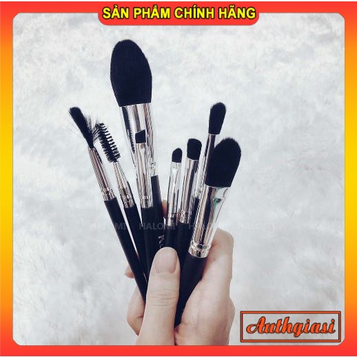Bộ cọ trang điểm cá nhân Kun 14 cây lông thú siêu mềm chuyên dùng cho makeup kèm ví