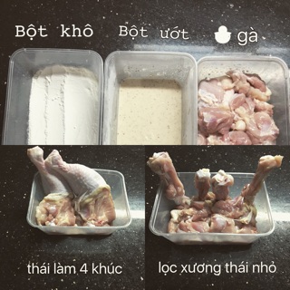 Bột chiên gà KFC 30k cho 1kg gà
