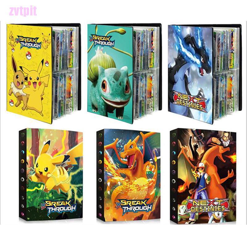 Sách đựng thẻ Pokemon có thể đựng 120 thẻ 4 ngăn tiện dụng