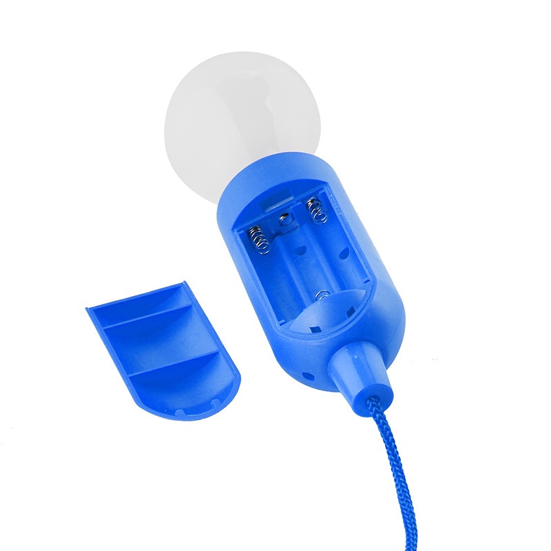 [Kitch]Portable Pull Cord LED Bulbs Light Camping Lantern Hanging Beach Tent Lamp For Outdoor Garden Party Landscape