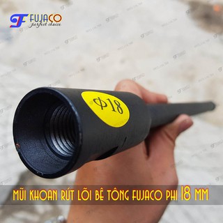 Mũi khoan rút lõi bê tông phi 18 mm - FUJACO