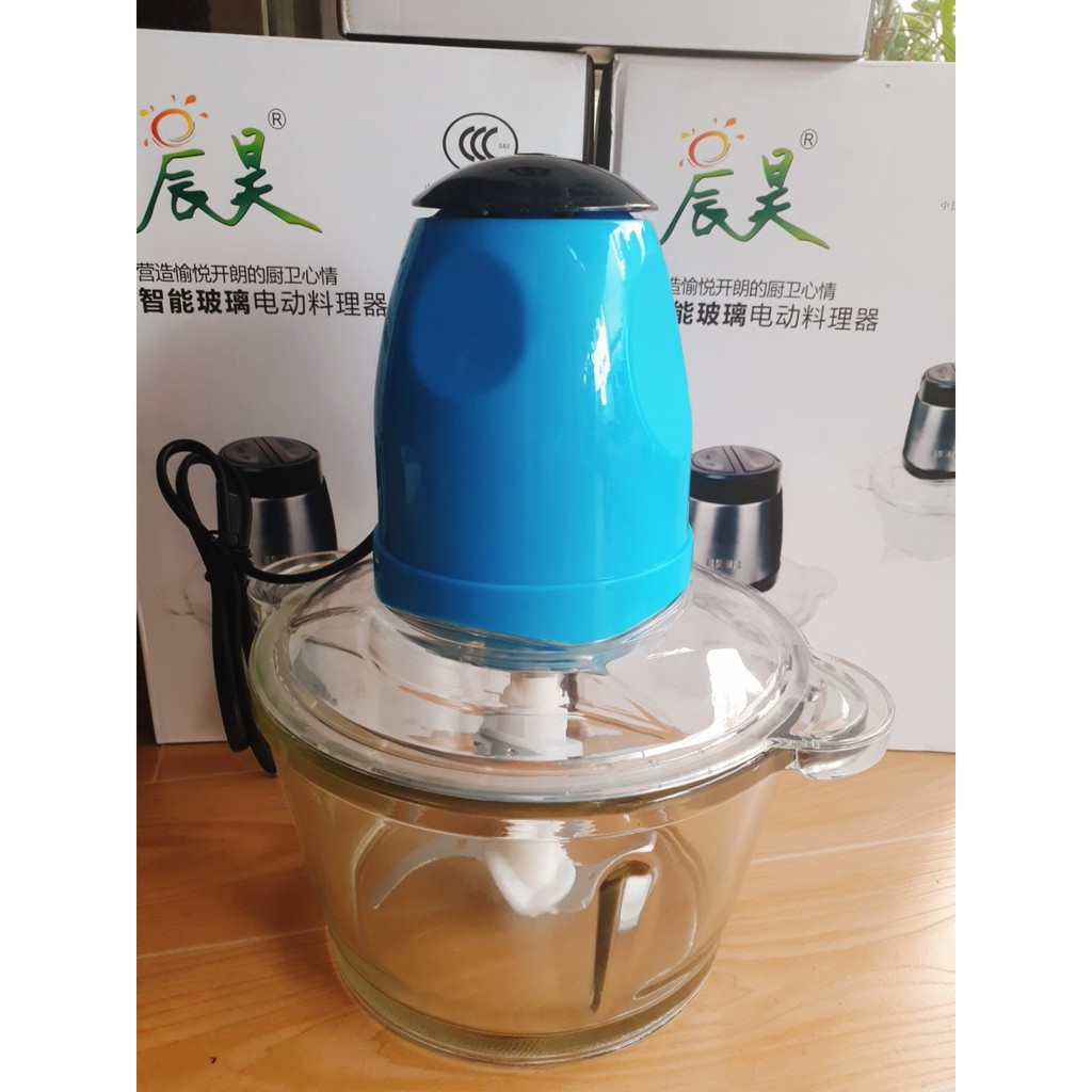 MÁY XAY THỊT CỐI NHỰA 2000ml HIỆU CHEN HAO