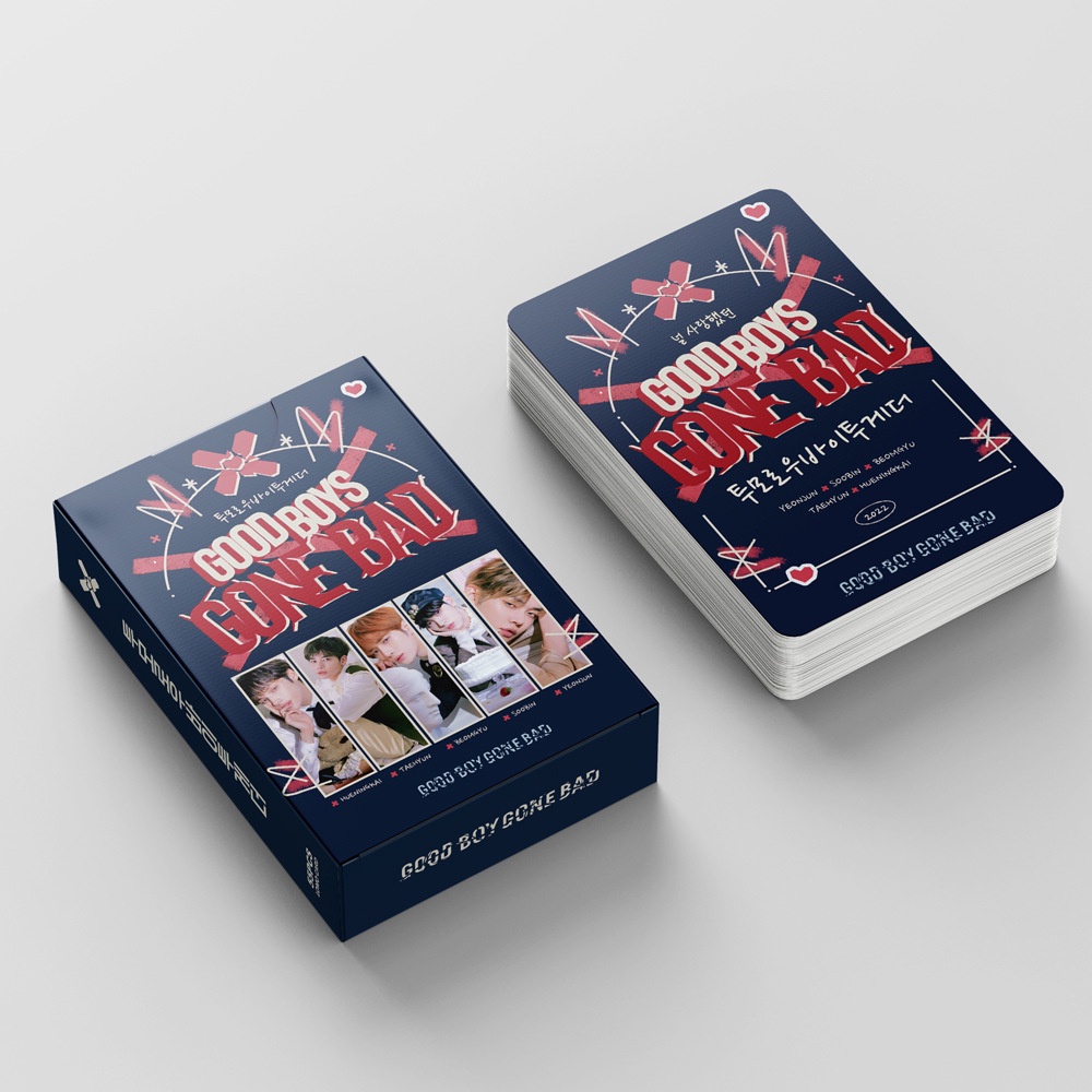 TXT Album GOOD BOY GONE BAD Child Photocard 2022 DREAM WEEK MOA PRODUCTION Photocard Album TXT FREEZE Lomo Card