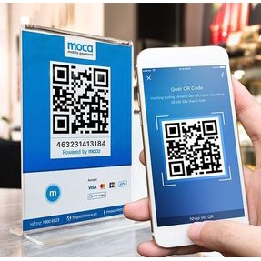 Kệ menu quét mã QR A6, A7