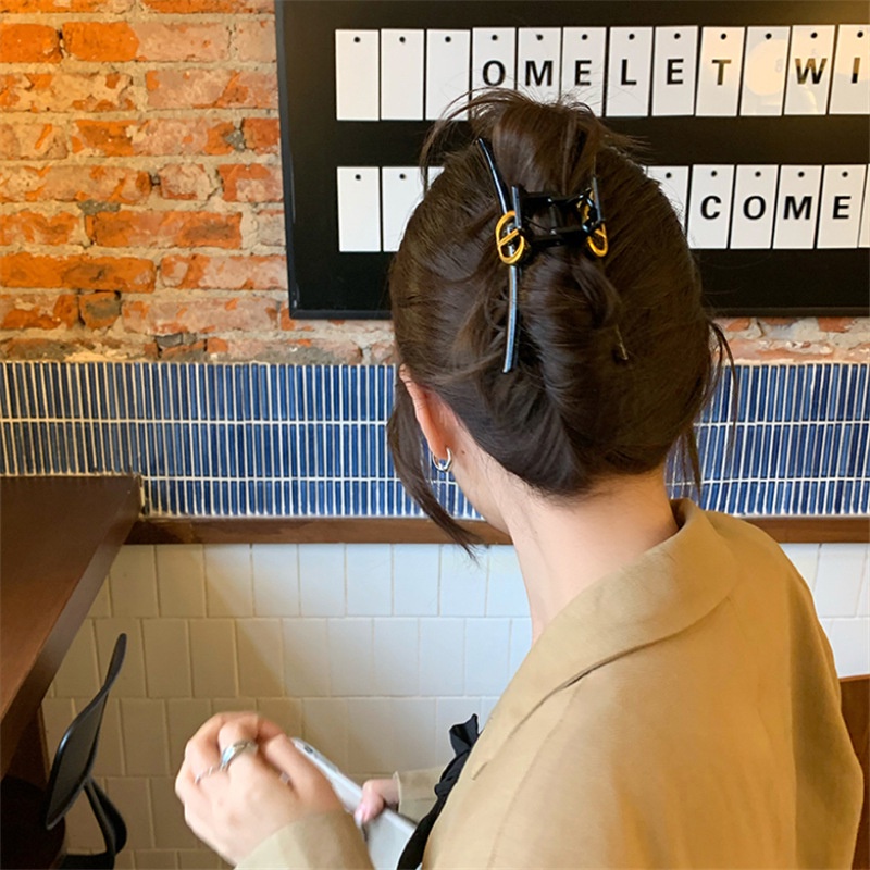 Kẹp Tóc Hình Cá Mập Phong Cách Hàn Quốc Thu Đông Mới
