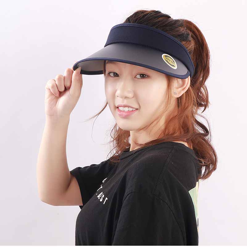 Fashionable thin summer sun protection half-head hat to protect the face from UV rays liberal fashion for women