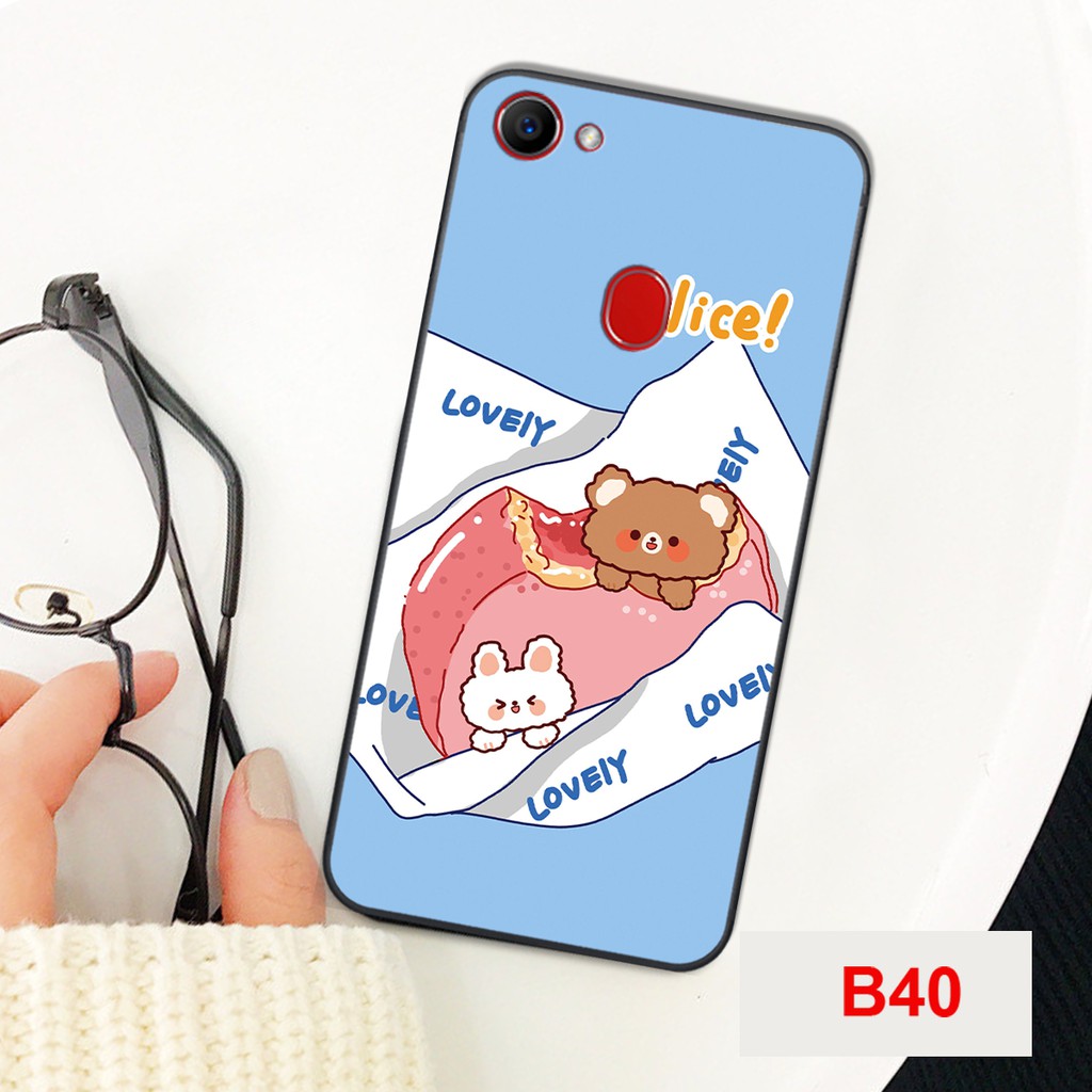 [HOT]ỐP LƯNG OPPO F5/F7 SIÊU ĐÁNG YÊU IN HÌNH GẤU BEER