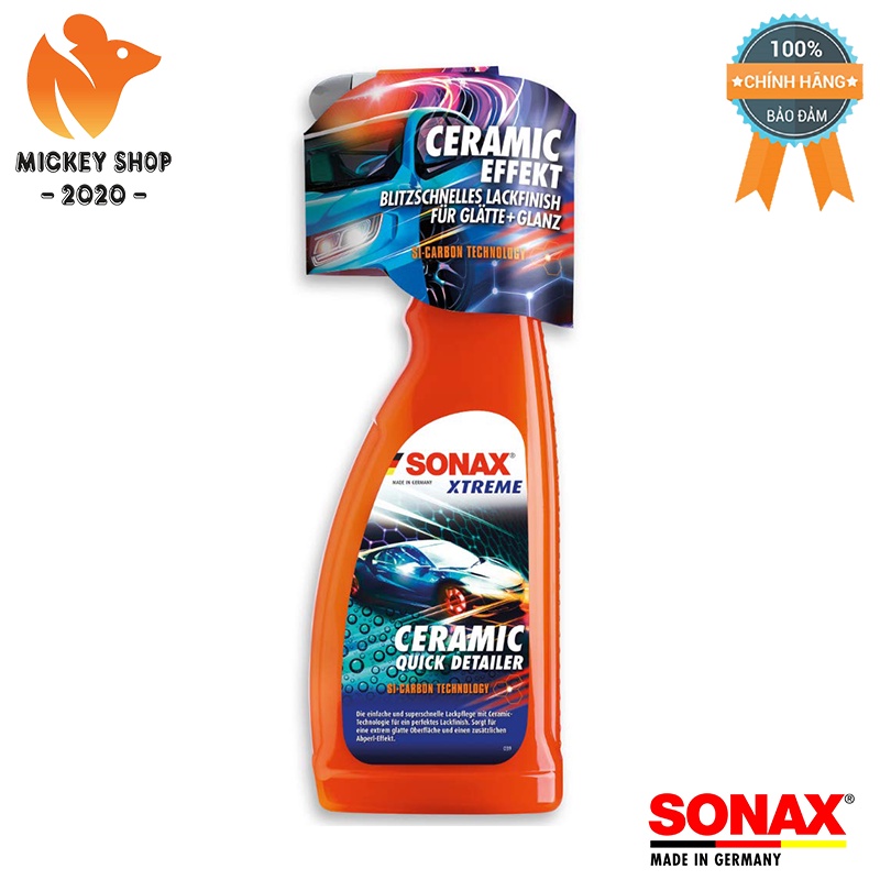 [ CAO CẤP ] Chăm sóc xe phủ Extreme Ceramic Ultra Slick Detailer 268400 750ml  - Chính hãng