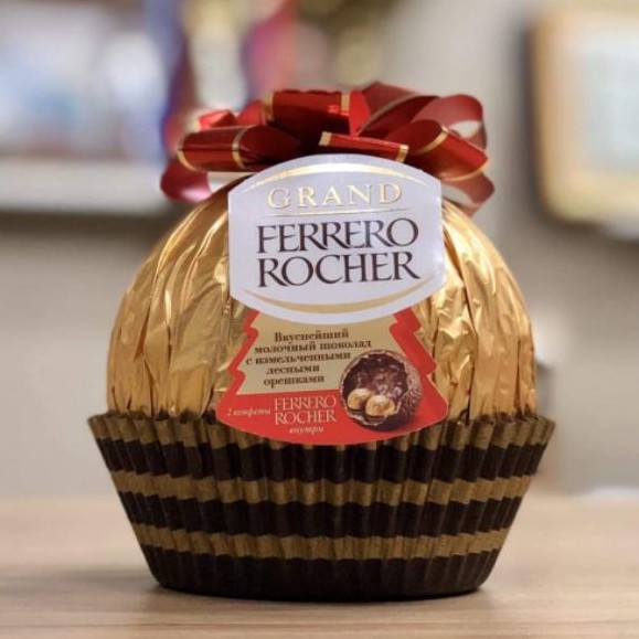 Socola Ferrero Rocher Hình quả cầu socola 125gr xách tay Đức