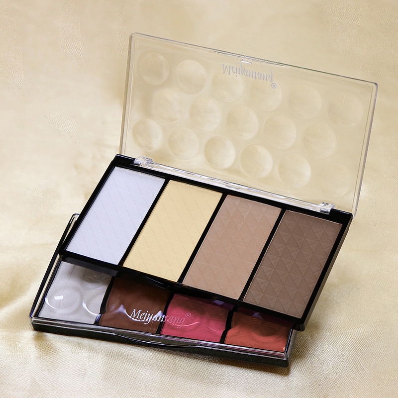 [Hàng mới về] Phấn má hồng tạo khối mũi MYG bốn màu độ bóng cao điều chỉnh mặt chữ V cho người mới bắt đầu