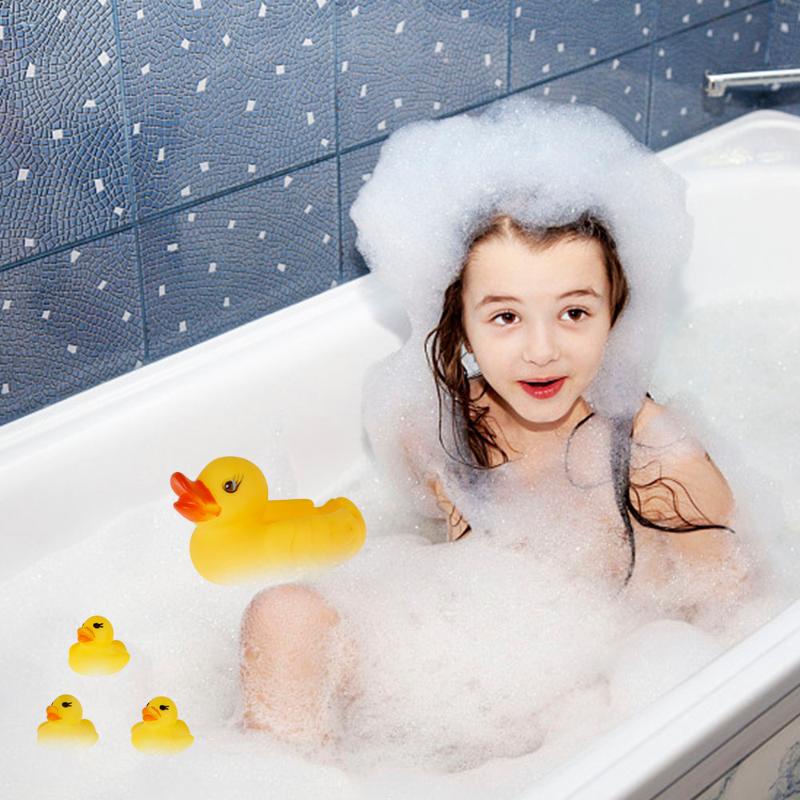 Set 4 Vịt Cao Su Phát Tiếng Kêu Cho Bé