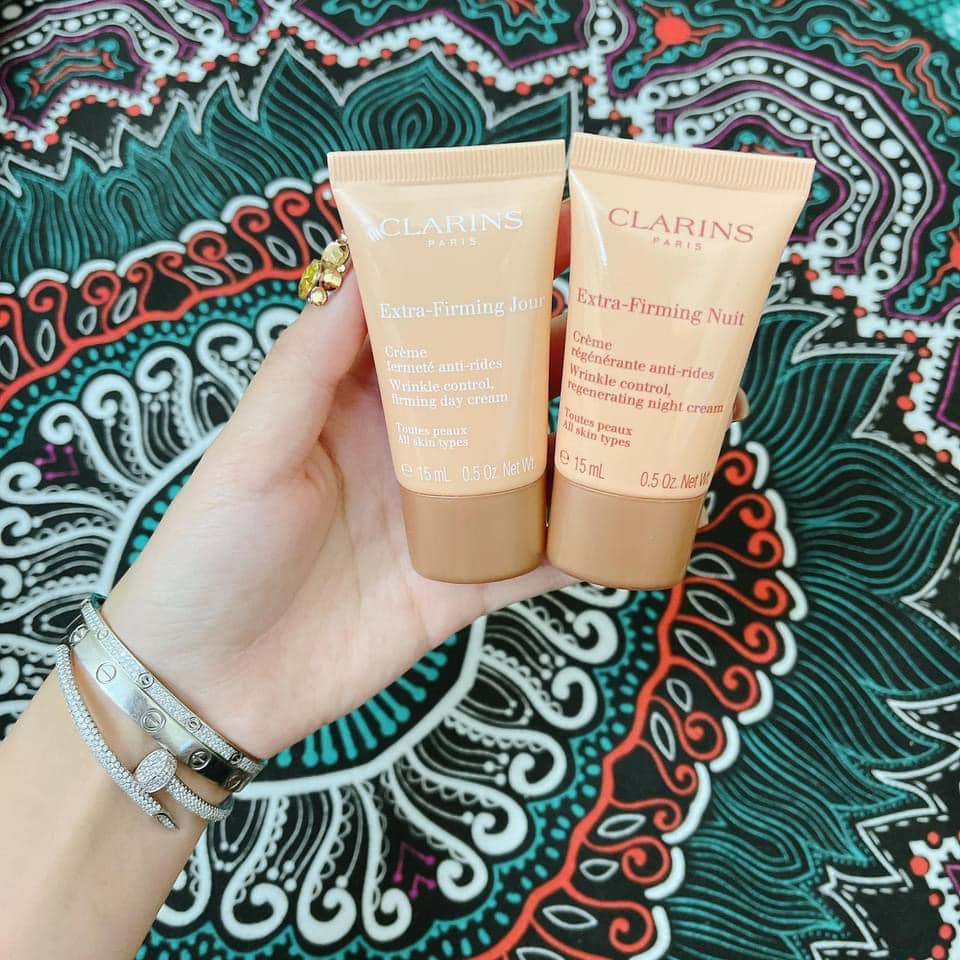 Combo kem giảm nhăn, chống lão hóa clarins