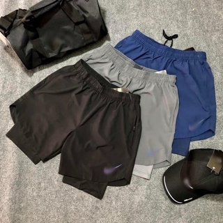 [GIÁ RẺ] QUẦN ĐÙI THỂ THAO NAM 2 LỚP TẬP GYM TẠ CHẠY BỘ CHẤT LIỆU DÙ SI ĐẸP
