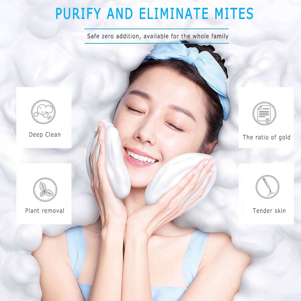 【selling】 Lovely goblin sea salt mite removal makeup oil control sulfur face wash goat milk soap