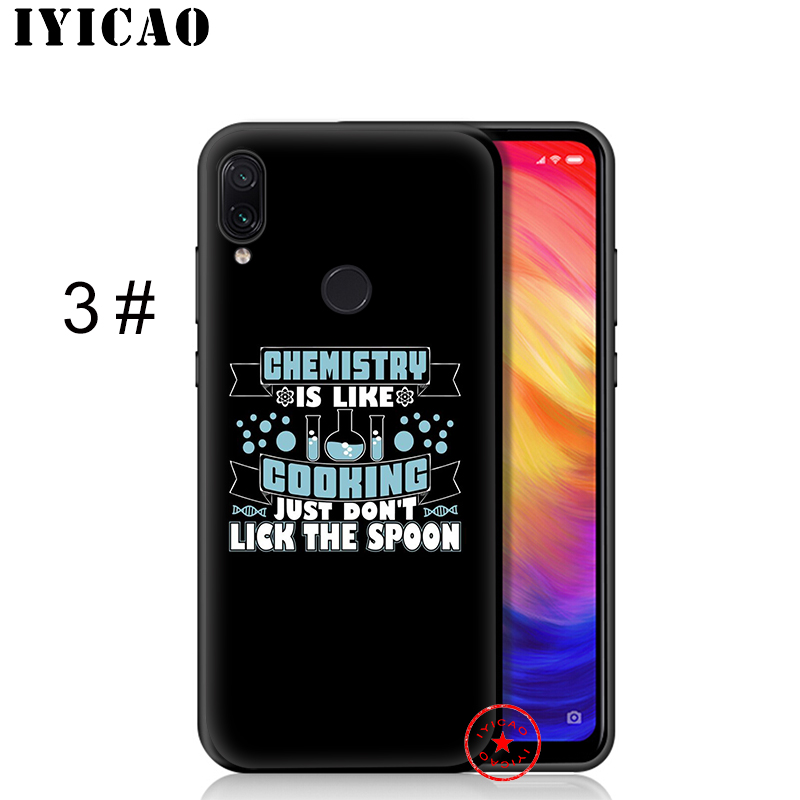 Ốp Điện Thoại Mềm Họa Tiết Công Thức Hóa Học Ablu106 Cho Xiaomi Redmi Note 8t 8 7 6 5 Pro