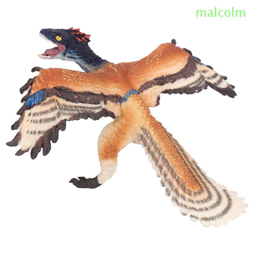 MALCOLM Kids Gifts Archaeopteryx Model Miniatures Carnotaurus Pterosaur Doll Dinosaur Figures Toys Collection Toys Model Toys Toy Figures Children Doll Toys Home Ornaments Ancient Dinosaur