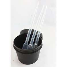 combo 2set chia thức ăn richell 5 ống hút sữa