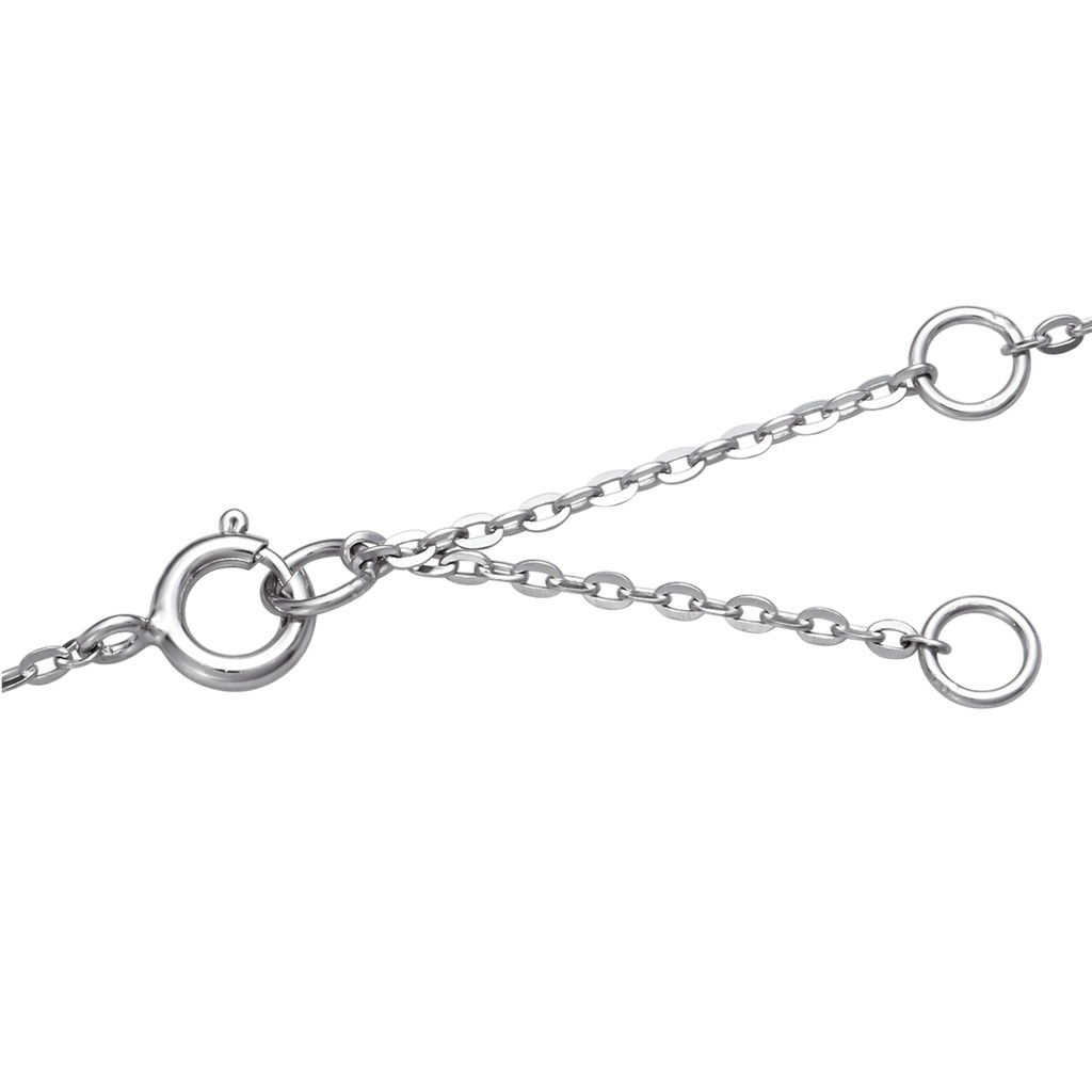 Dây cổ Bạc đính đá Sythentic PNJSilver ZTZTW000001