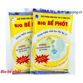 Men xử lý bể phốt công nghệ sinh học BIO