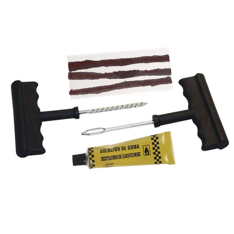 Bộ dụng cụ sửa chữa lốp xe hơi khẩn cấp tiện dụng