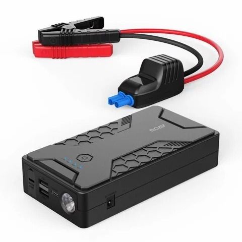 Bộ sạc dự phòng kiêm kích bình ôtô ROAV(by Anker)Jump Starter Pro 12800mAh 12V-1000A-R3130