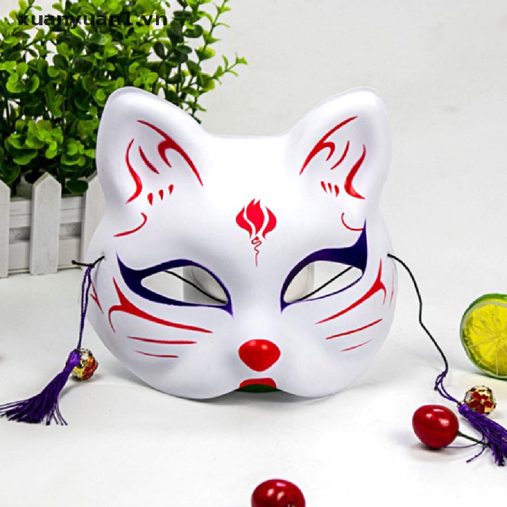 Mặt Nạ Cáo Hóa Trang Không Độc Hại Phong Cách Nhật Bản