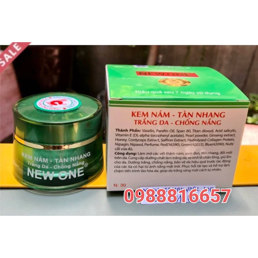 Kem nám, tàn nhang, trắng da chống nắng New one Vip 15g