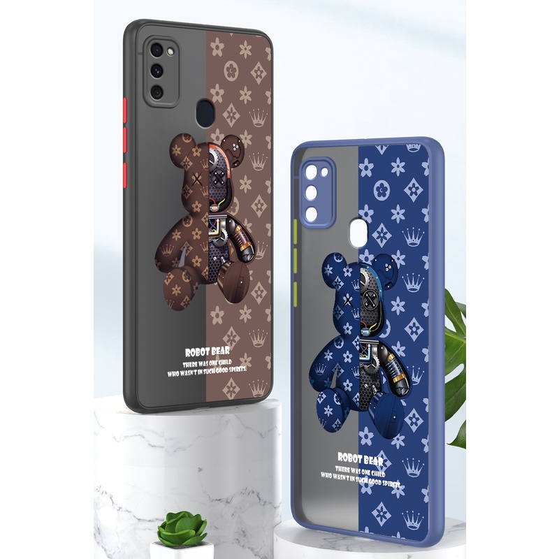 Ốp điện thoại silicon mềm đơn giản bảo vệ ống kính cho Samsung Galaxy M51 M31 M21 M20 M12 M10 M30S M11 M62 F62