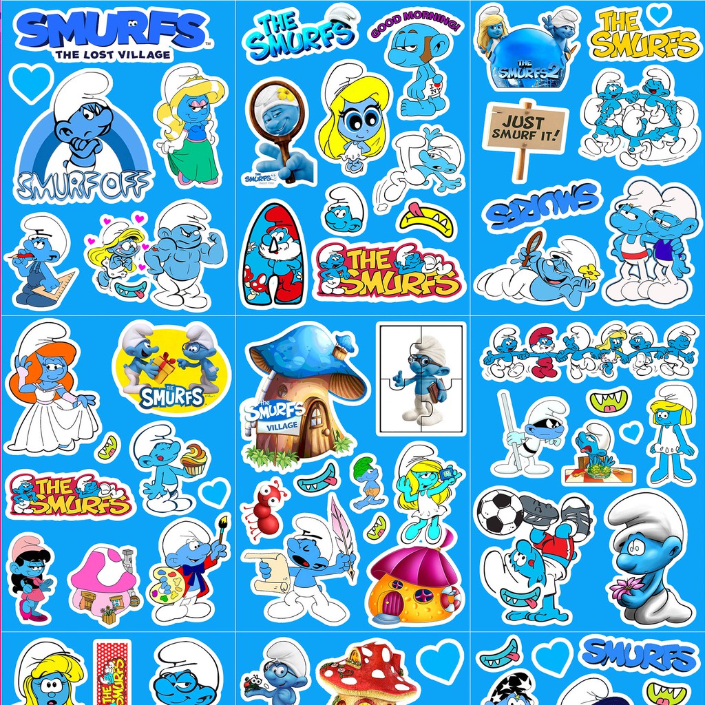 [Xưởng Sản Xuất ] Sticker Xì Trum | Sticker Dán Mũ Bảo Hiểm Chống Nước