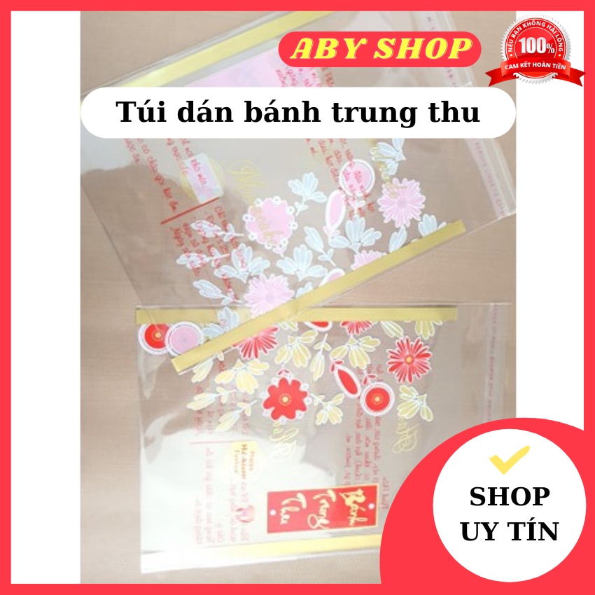 Túi dán bánh trung thu bánh 50- 100g⚡ CAO CẤP ⚡ túi đựng bánh trung thu thiết kế độc đáo vô cùng nổi bật và rực rỡ