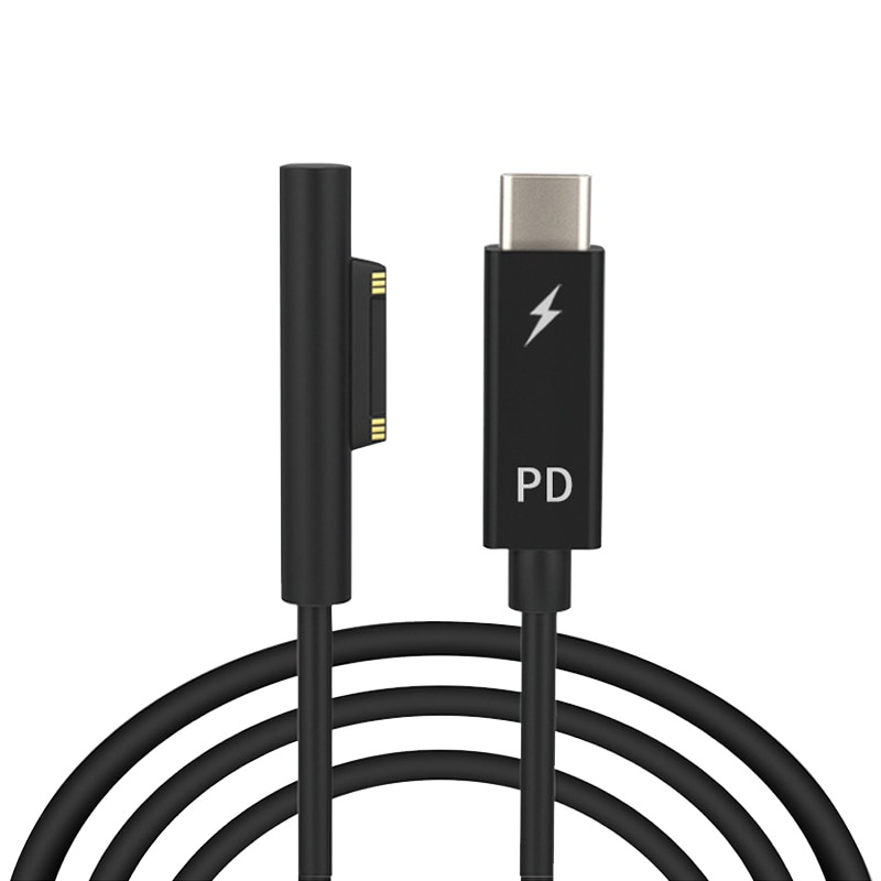 Bộ sạc USB C 15V 4A 65W cho Microsoft Surface Pro 4 Pro 5 Pro 6 Pro 7 Pro X 65W