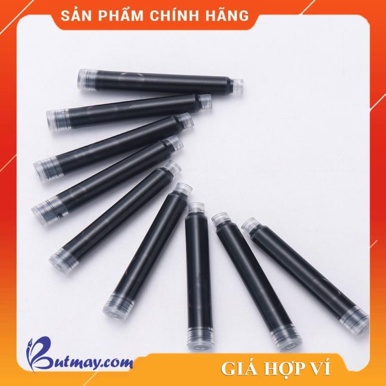 [FRESHIP] Vỉ mực ống cỡ 2,6mm- 3.4mm (5 ống màu đen, xanh, xanh đen, tím, đỏ, xanh lá) [Sao Khue Pens - butmay.com]