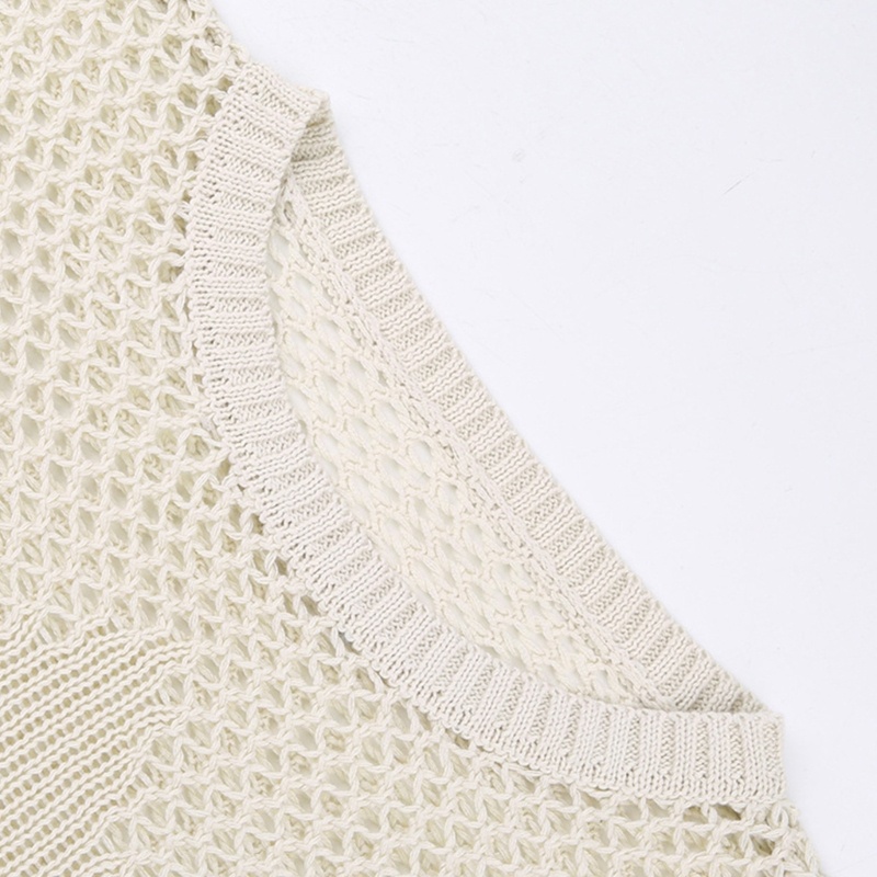 Xiangbao Áo Thun Lưới Chui Đầu Thời Trang Nữ