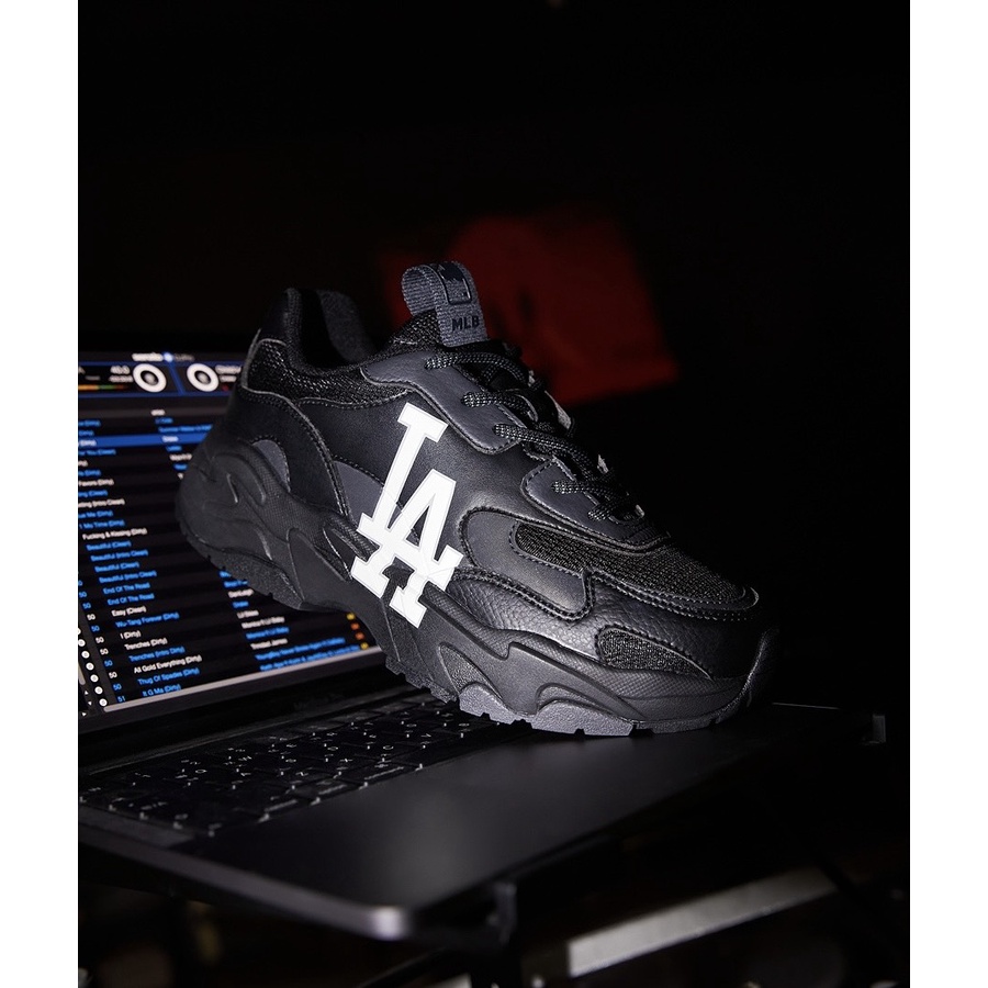 [CHÍNH HÃNG] Giày thể thao Sneaker MLB Big Ball Chunky Lite La Dodgers màu Đen