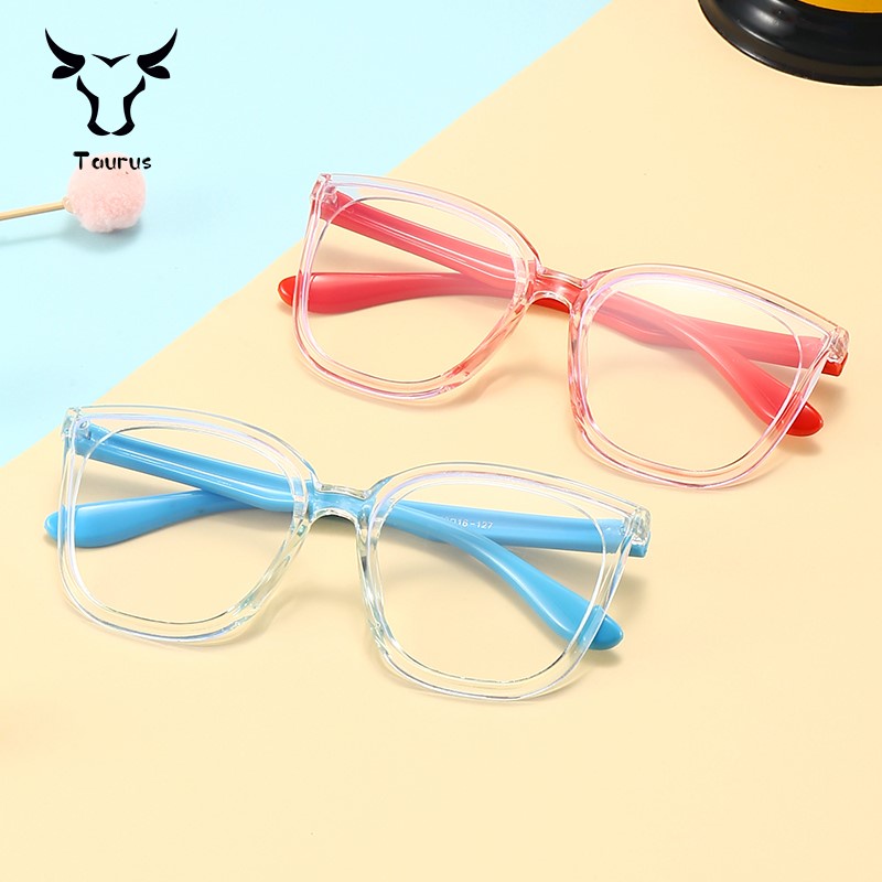 Kính Mát Phân Cực Gọng Vuông Bằng Silicone Thời Trang Cho Bé