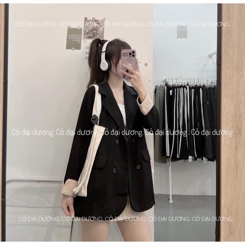 áo blazer sắn tay