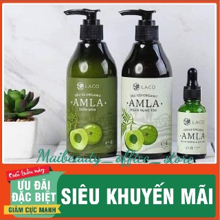🌱🌱 bộdầu gội amla 3 sản phẩm organic hữu cơ 100% - laco