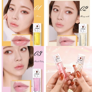 Son dưỡng môi chiết xuất mật ong / sữa đào dưỡng ẩm môi dài lâu xx013